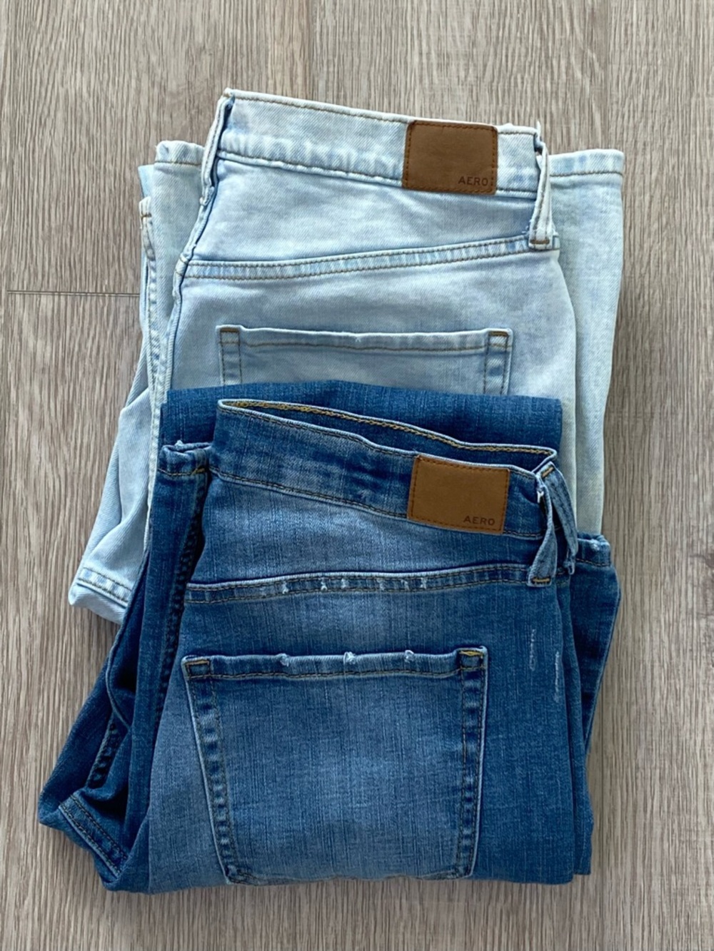 Lot of 2 Aeropostale Women’s High Rise Flare Jeans Size 12.